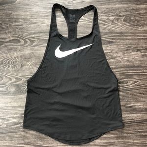 Black Nike Racerback Tank Size Small